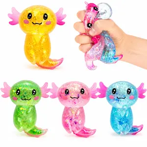 4-Pack Cute Squishy Series Stress Relief Toys Set, Soft Maltose Feeling Sensory Fidget Pack for Adults & Kids, Ultra Soft Slow Rising Balls, Anxiety Relief & Birthday Party Gifts, Squishy Fun Set