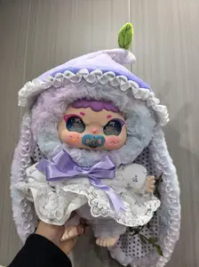 【YDM】Jiimo Forest Dream 400% Plush Doll Box Bunny Plush Dolls Soft Furry Collectibles for Backpack or Clothing Decoration Stuffed Animal with Adorable Bunny Ears