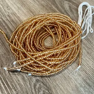 Gold Waist beads