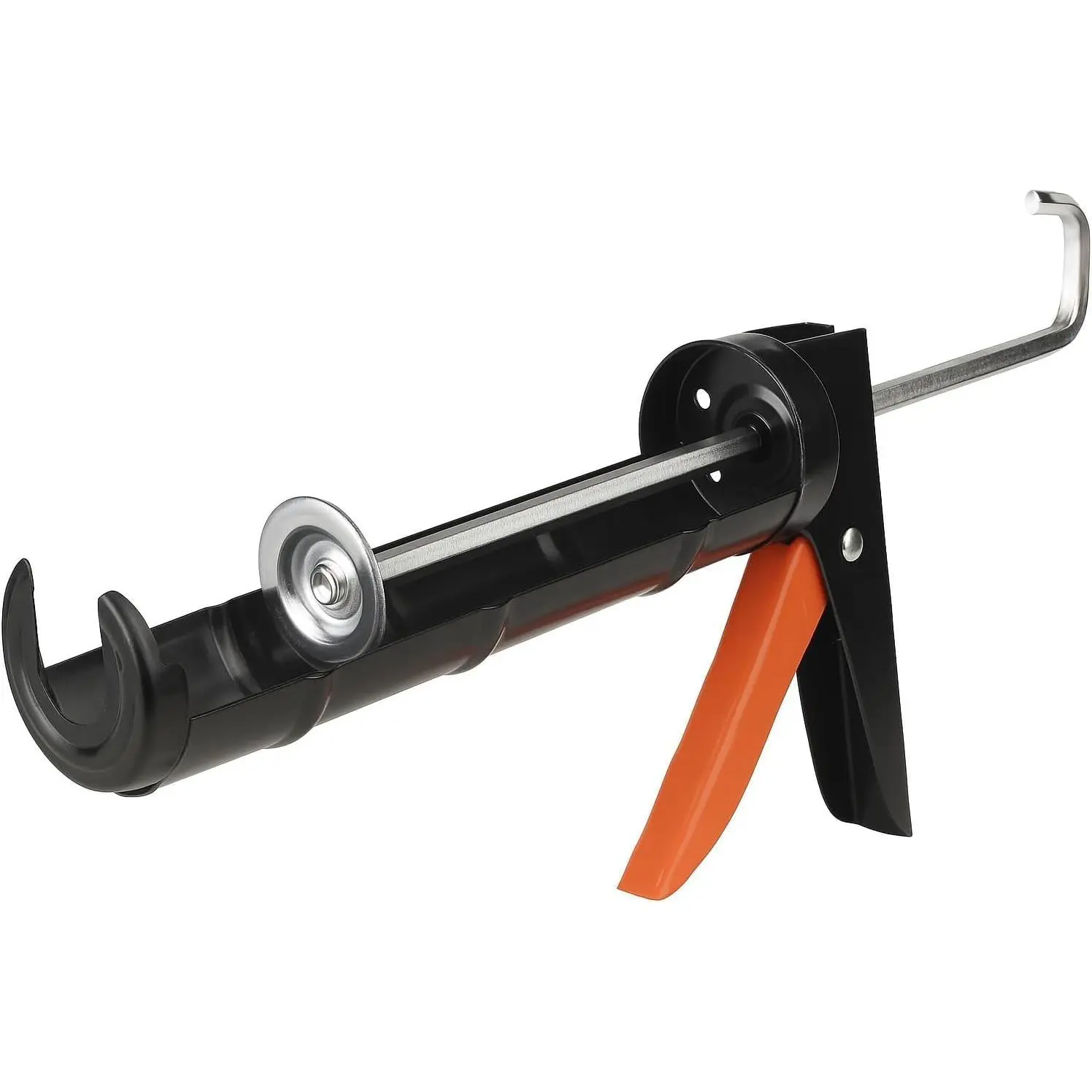 Professional caulking gun, 10:1 thrust ratio, non-drip caulking gun, manual tool for silicone and sealant application, smooth pressure caulking gun, caulking gun tool