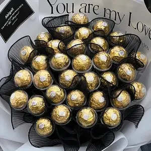 Transparent Candy Chocolate Stand Ball Boxes, DIY Transparent Chocolate Box Rack, Truffle Candy Ball Box, Perfect Gift for New Year, Valentine's Day, Wedding