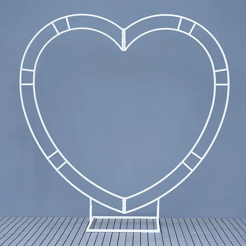 S-A6625 Wedding Backdrop Decor Heart-Shaped Flower Stand S-A6625 Wedding Backdrop Decor Heart-Shaped Flower Stand