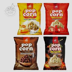 ADF American Caramel Popcorn Healthy Snacks Party Packs Cereal Foods High Quality Holiday Snacks Cinema Popcorn  Honey Milk Tomato Chocolate Barbecue Flavors