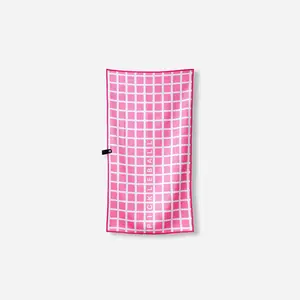 Pickleball Towel: Pickleball Net Pink