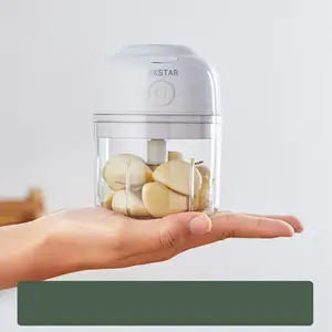 Efficient and Compact Electric Garlic Chopper for Versatile Food Preparation
