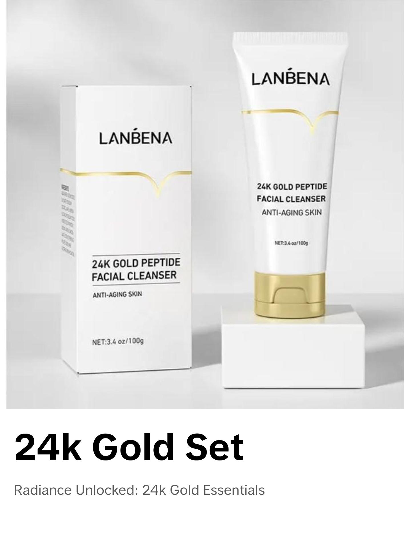 Pack of LANBENA 24k Gold