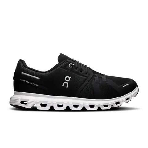 On Running Cloud 6 Black White 3WF10060299 Women's Fashion Shoes New