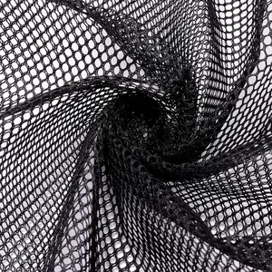 29.5 X 59 Inch Black Mesh Fabric Slightly Stretchy for Backpack Pocket and Straps, Netting Clothes, Netting Bag Shopping Bag