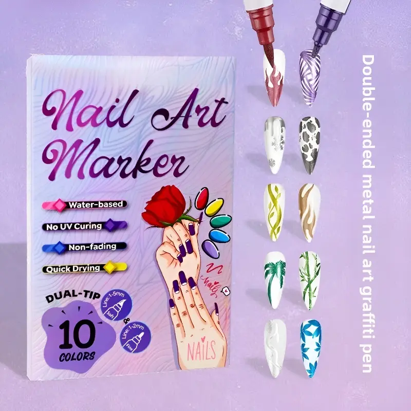 Double-ended, 10 colors