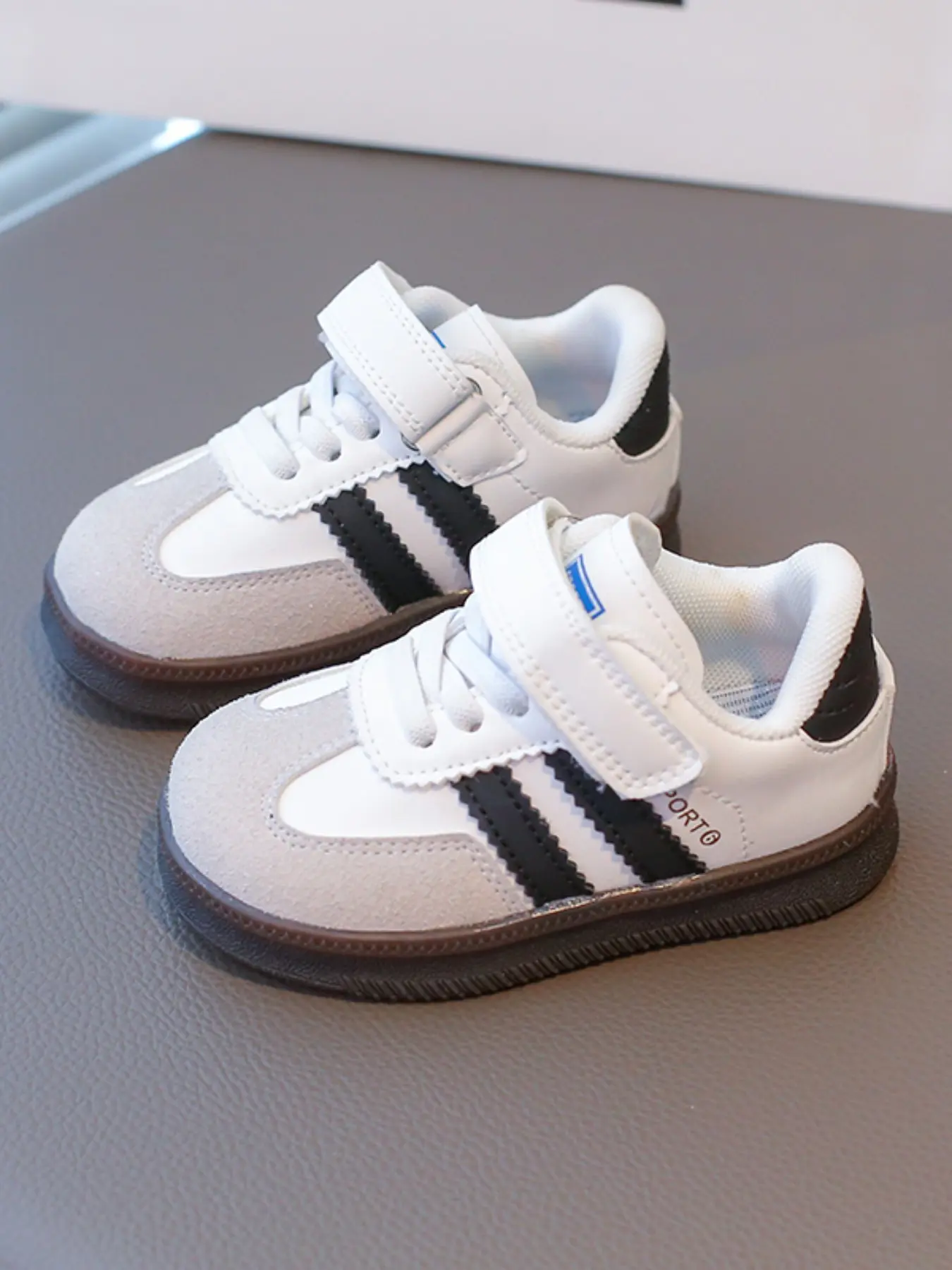 1 Pair Soft Sole Toddler Walking Shoes with Magic Tape & Flat Bottom, Breathable Mesh Lining, Anti-Slip Wear-Resistant, Suitable for Daily Wear