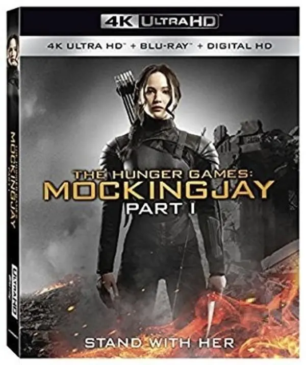 The Hunger Games: Mockingjay, Part 1  [4K ULTRA HD BLU-RAY MOVIE] With Blu-Ray, 4K Mastering, 2 Pack
