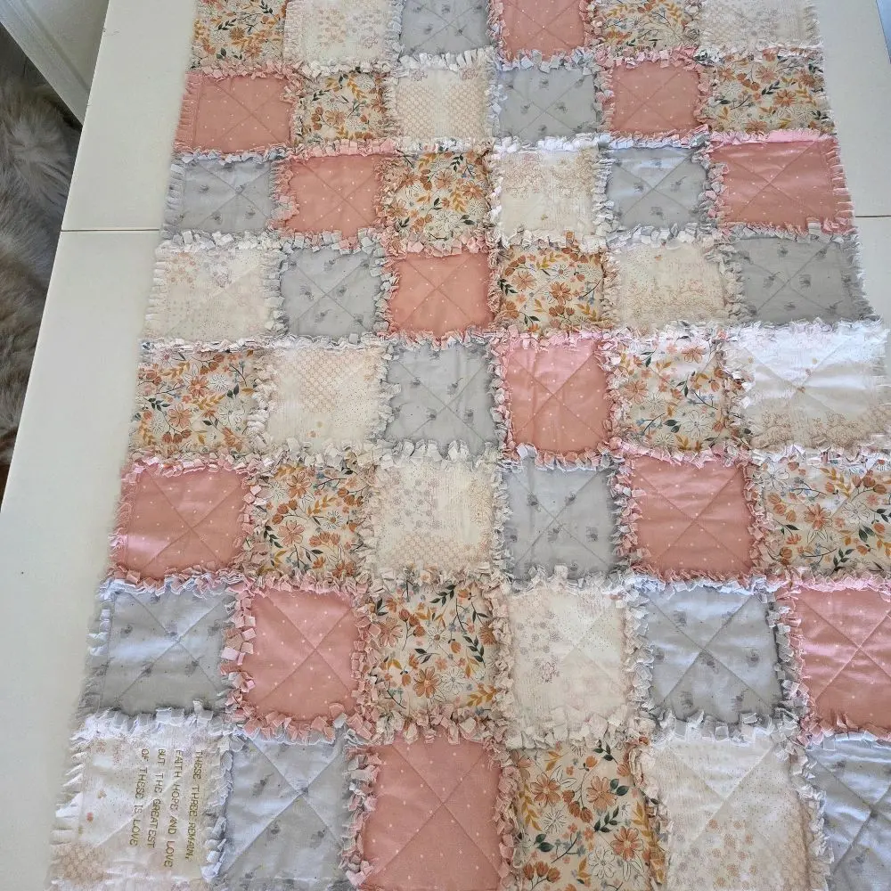 handmade rag quilts handmade rag quilts