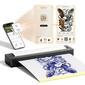 Portable Bluetooth Thermal Tattoo Stencil Printer Kit for Beginners & Artists