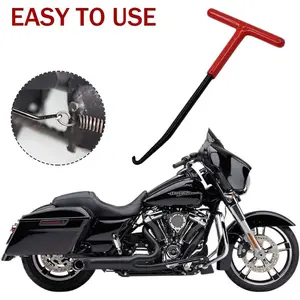 1pc Motorcycle Exhaust Spring Hook Universal T Shaped Handle Exhaust Pipe Spring Puller Installer Hooks Removal Repair Tool 2026 For your cars