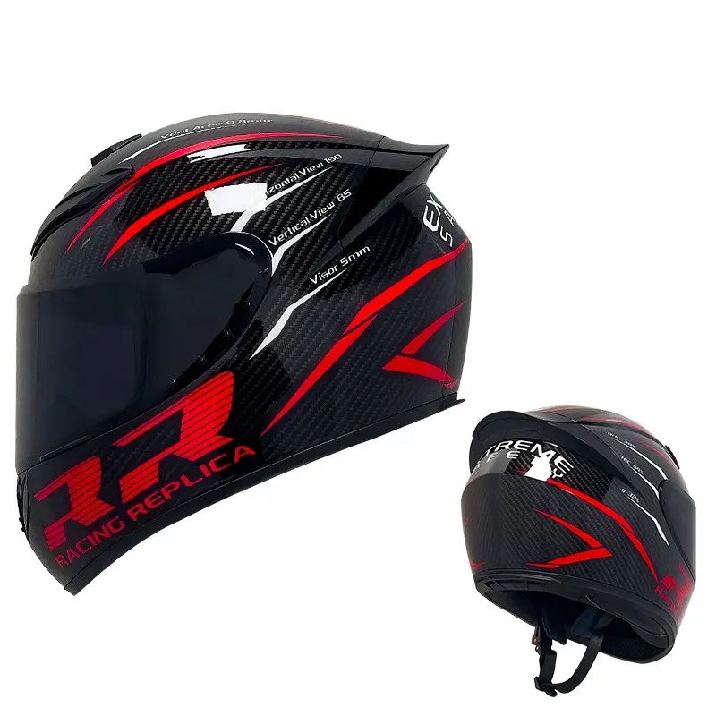 National Standard Motorcycle Helmet Full Face for Men and Women Winter Warm Safety Four Seasons Rider Electric Vehicle Motorcycle Full Face Helmet alternate  helmets novelty  helmet Motorbike