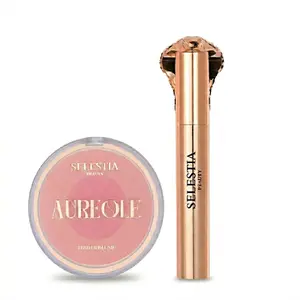 Exclusive TikTok Bundle SELESTIA BEAUTY Queen Cobra Mascara & Blush Aureole
