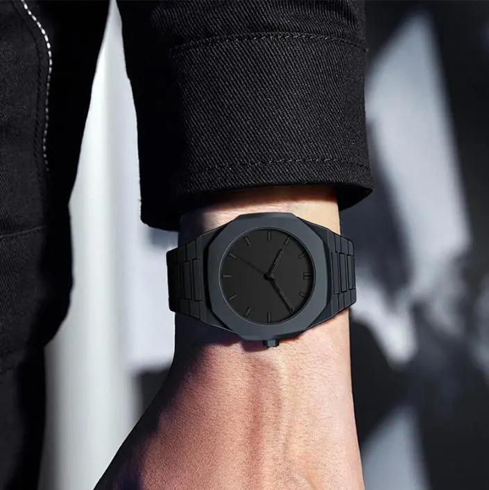 Unisex Minimalist Analog Fashion Casual Round Durable Quartz Watch - Quiet Movement, Simple Elegant Design, Ideal Birthday or Graduation Gift for Daily Wear, Analog Quartz Watches, Durable Quartz Watches