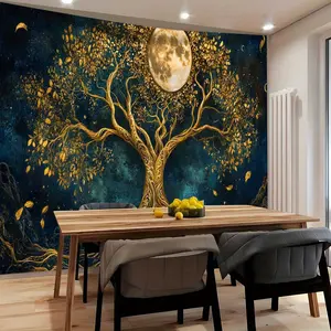 1pc Mandala Tree of Life Bohemian Style Religious Culture Printed Tapestry, Wall Hanging Fabrics, Room Hanging Pictures, Home Decor, Wall Decorative Arts