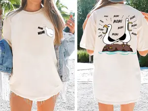 Comfort Colors Mom Shirt, Finding Nemo Shirt, Seagulls mom mom shirt, Gift for mom, Seagulls shirt