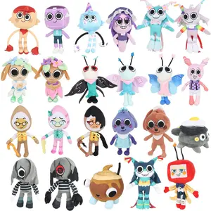 Dandy's World Plush Goob Pebble Dandys World Plushie Horror Game Soft Stuffed Cute Pillow Doll Toy For Children Gifts