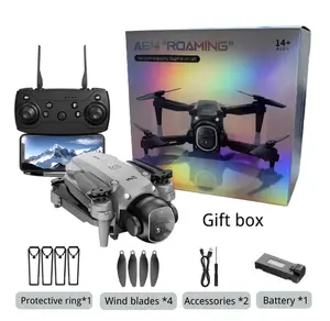 Christmas Gift Box Edition Quadcopter Brushless Drone, equipped with a high-definition camera, supports optical flow hovering and automatic obstacle avoidance. Features dual control via app and remote controller, making it an ideal Christmas gift.