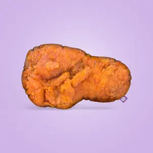 All About Vibe Chicken Wing Custom Shape Pillow Soft Huggable Plush Fabric Vibrant Detailed Print Perfect for Any Space Gift Ready Fun Quirky Design