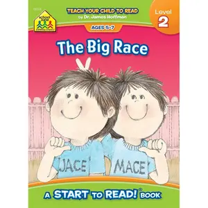 School Zone The Big Race, Start to Read! Book Level 2: Ages 5 to 7, Rhyming, Early Reading, Vocabulary, Simple Sentence Structure, and More (Start to Read! Book Series) (Prepack 3) Paperback – March 31, 2011