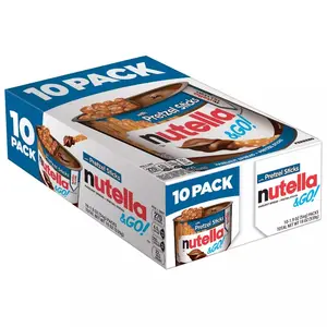 Nutella and Go!Hazelnut Spread with Pretzel Sticks - 19oz/10ct Snack