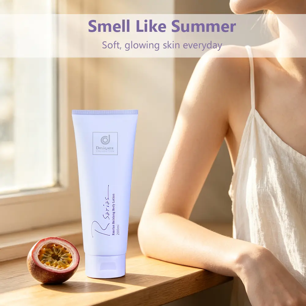 【Rsarias】 200ml Fragrance Body Lotion With 72H Long Lasting Perfume Scent, Lightweight Non Greasy Silky Dewy Glow Moisturizer, For All Skin Types Daily Body Care & Night Skincare