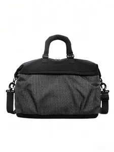 Large Capacity Lattice Travel Bag, Expandable Handheld Luggage, Unisex Short Trip Business Fitness Bag, Versatile and Durable Design