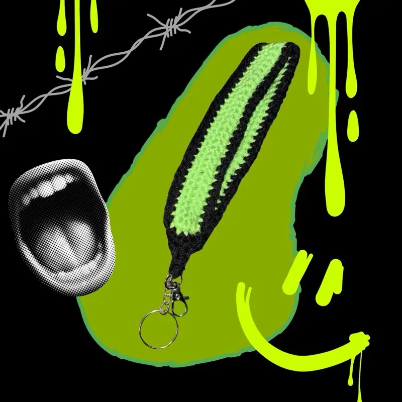 Toxic Drip keychain