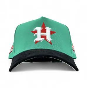 REMASTERED LETTER H SATIN LINING w/CORDUROY BRIM CUSTOM SEUDE UV HAT SNAPBACK