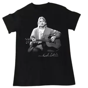Kurt Cobain Nirvana T Shirt, Vintage graphic 90's Unisex Tshirt