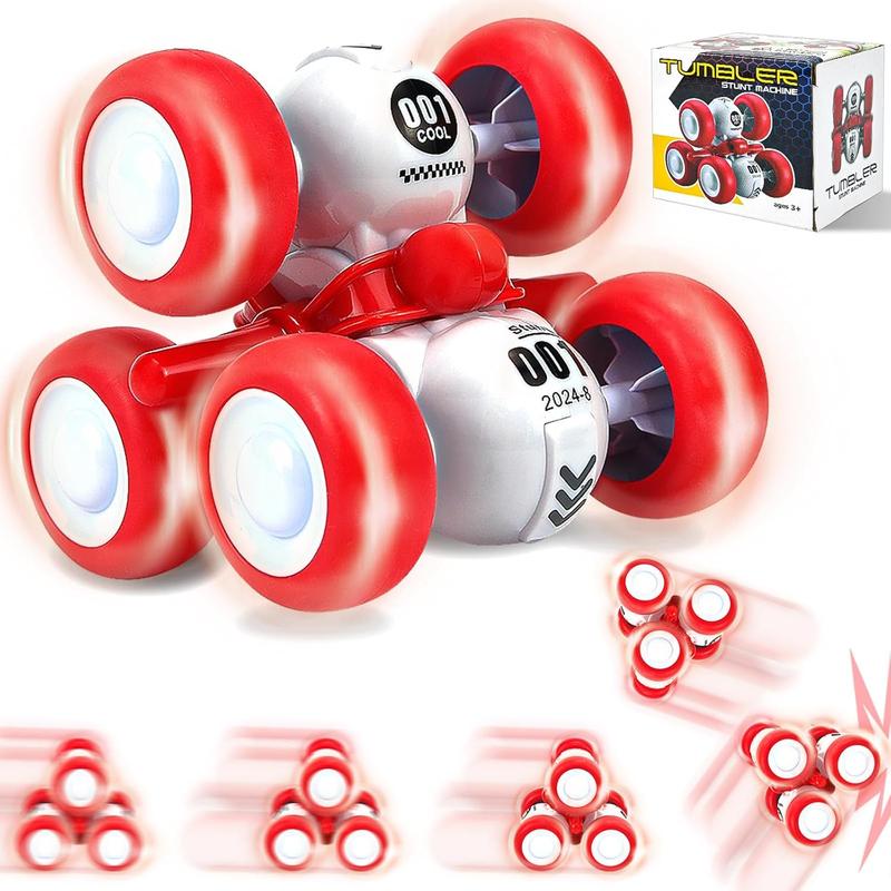 6 Rounds Inertia 360 ° Rotating Stunt Car Toys 3-6 Year Ol