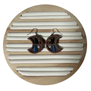 Moonlit Reading Nook Earrings