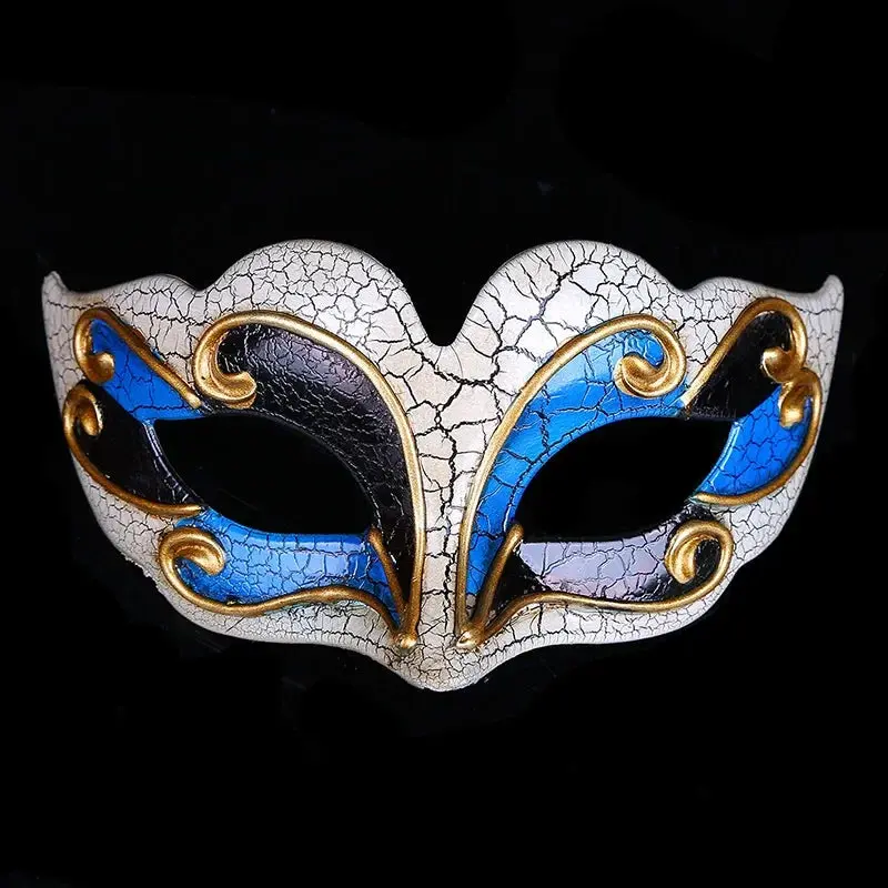 🎭 Venetian Half Face Masquerade Mask – Elegance, Mystery & Intrigue