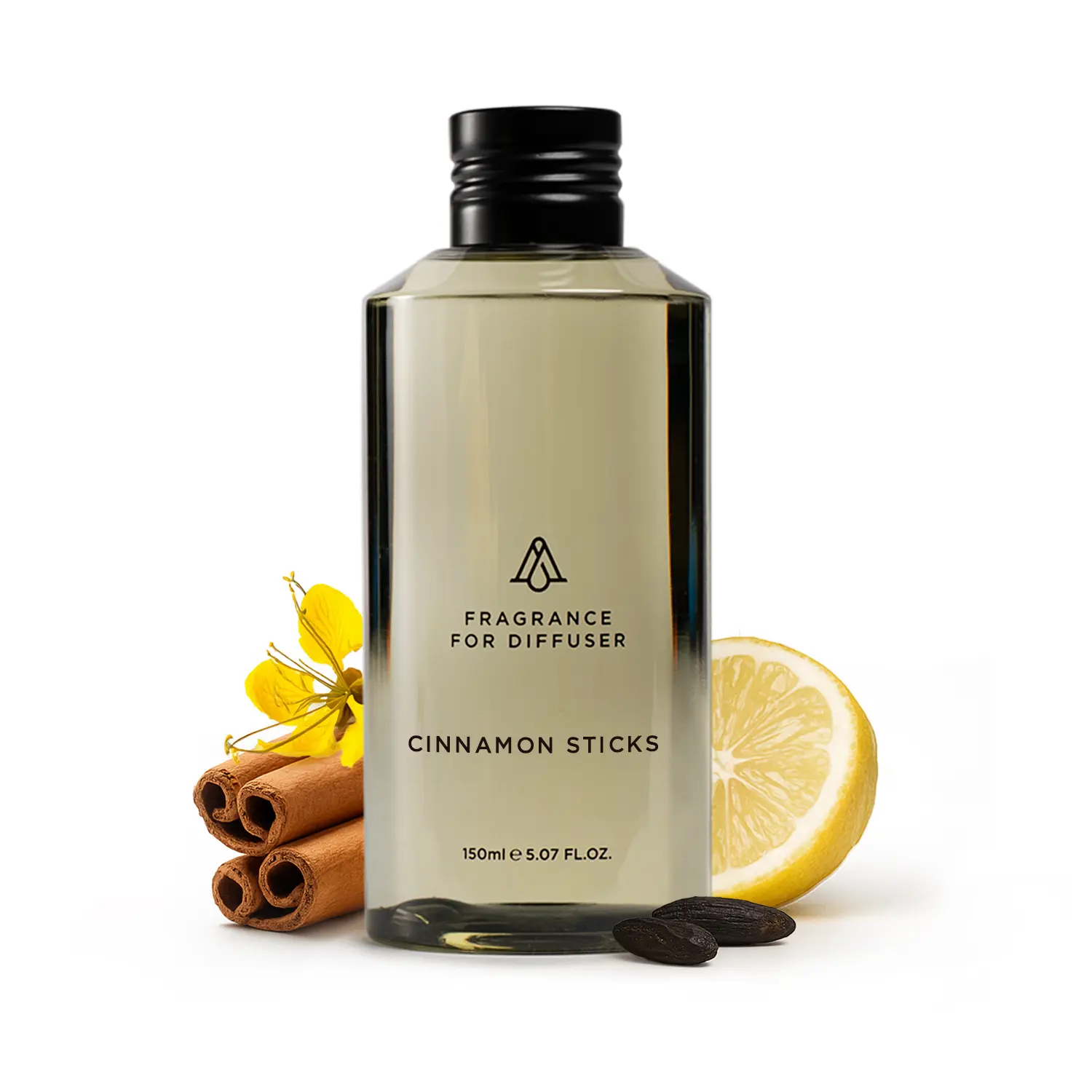 AromaPlan Cinnamon Sticks - AP098 Oil Diffuser - Home Fragrance Freshener Decor with Aromatic Scents of Cinnamon Sticks, Sage, Coconut, Bean Notes, Auspicious Home Care Supplies