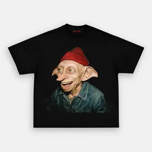 Cursed Elfcore Meme Tee – Weird Vintage Dobby Face Shirt – Unisex Oversized Graphic Tee Meme T-Shirt , Unisex Meme Funny Dump Shirt, Vintage Meme  Menswear , Womenswear , Streetwear