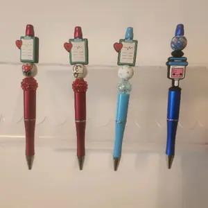 Patient Care Report Beadable Pen and Drip Beadable Pen - Perfect for Nurses and Medical Staff