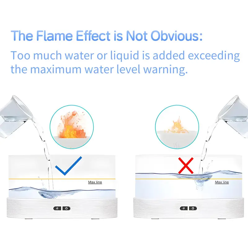 Portable Colorful Night Light Humidifier, USB Powered Mist Maker with Anti-dry Function, Desktop Small Aroma Diffuser Air Humidifier For Bedroom Home Office 3