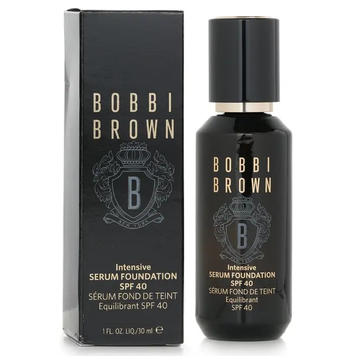 Bobbi Brown Hydrating Intensive Serum Foundation with Ginseng, SPF40, Cosmetic Full Coverage Moisturizing Formula - #W-046 Warm Beige, 30ml/1oz, Makeup