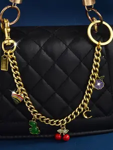 Vintage Style Bag Chain, Women's Fashion Versatile Trendy Chain, Square Bag Chain, All Seasons, Stars Pattern