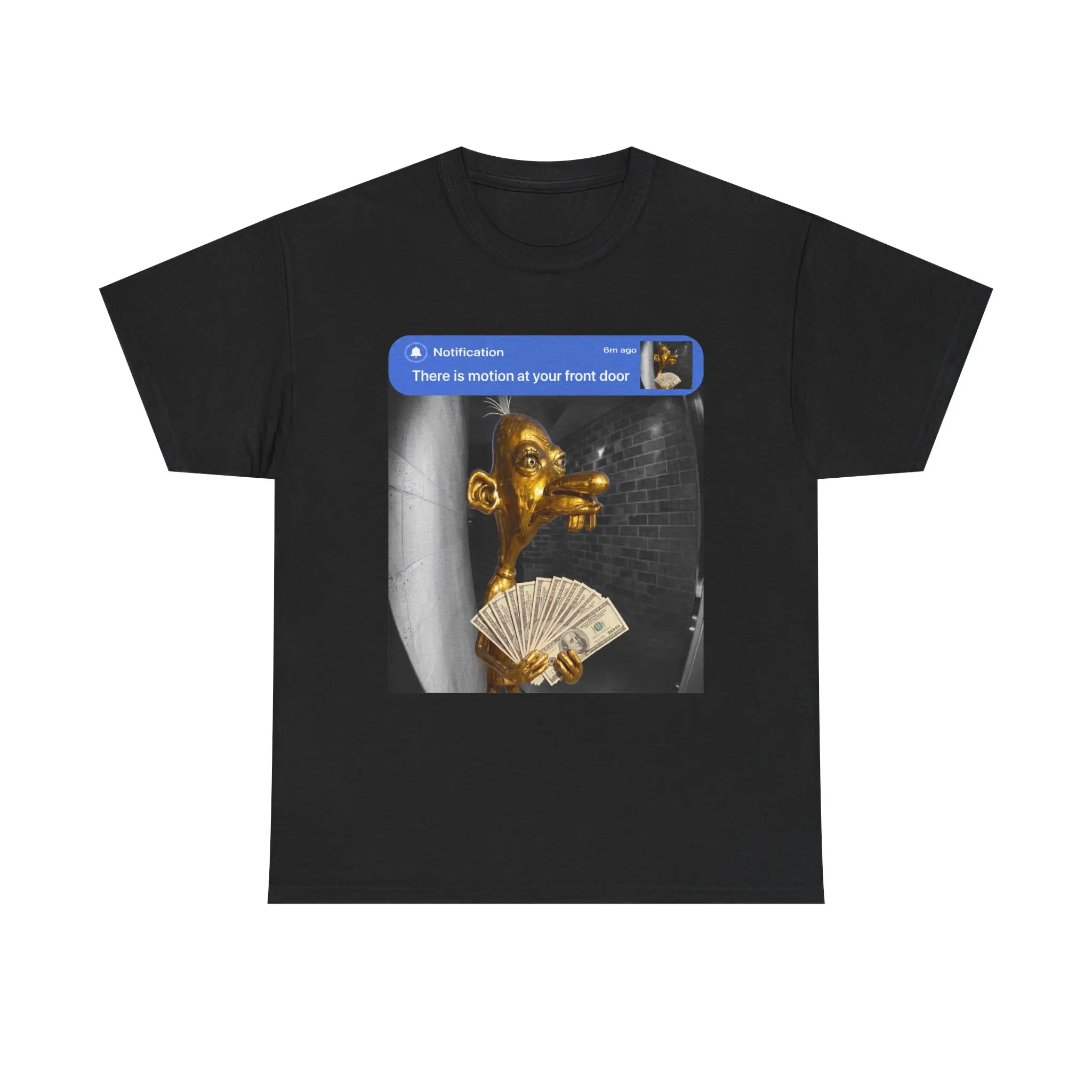 Neegy Shirt, There Is Motion at Your Front Door