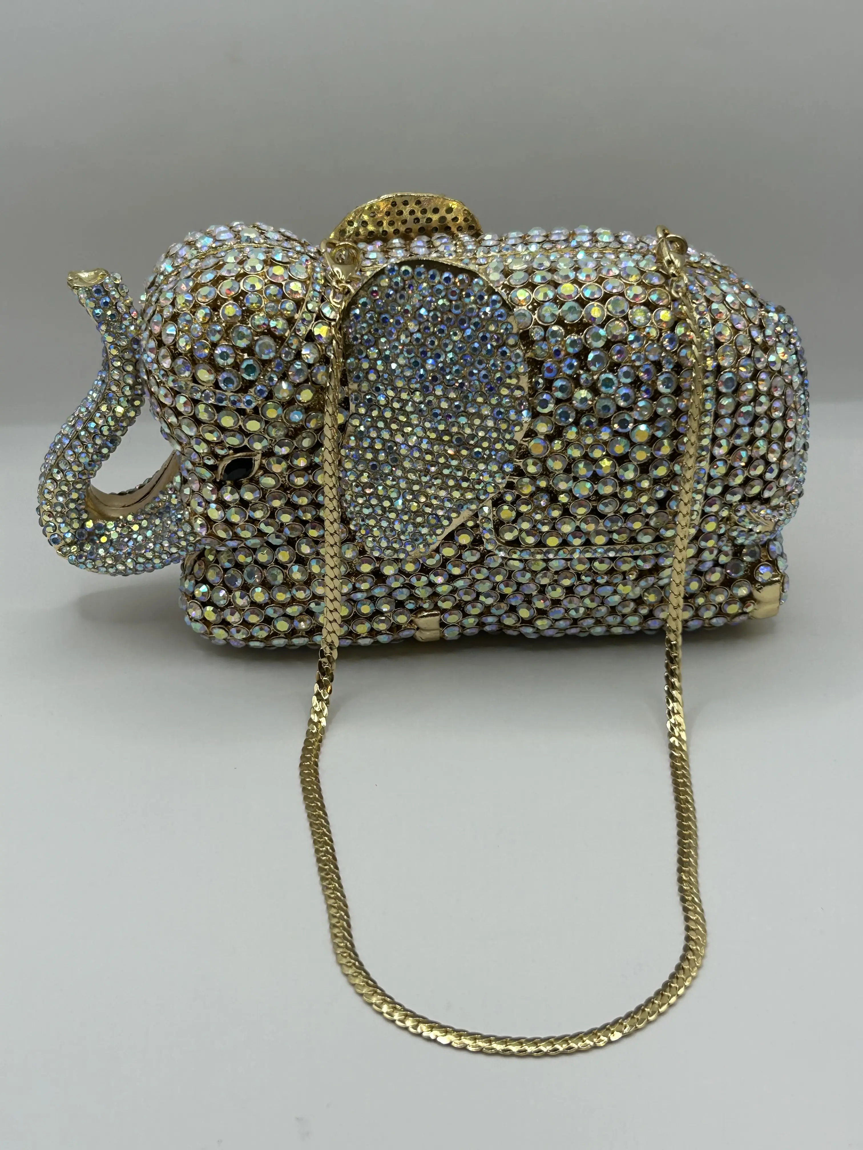 Majestic Glam Elephant Clutch