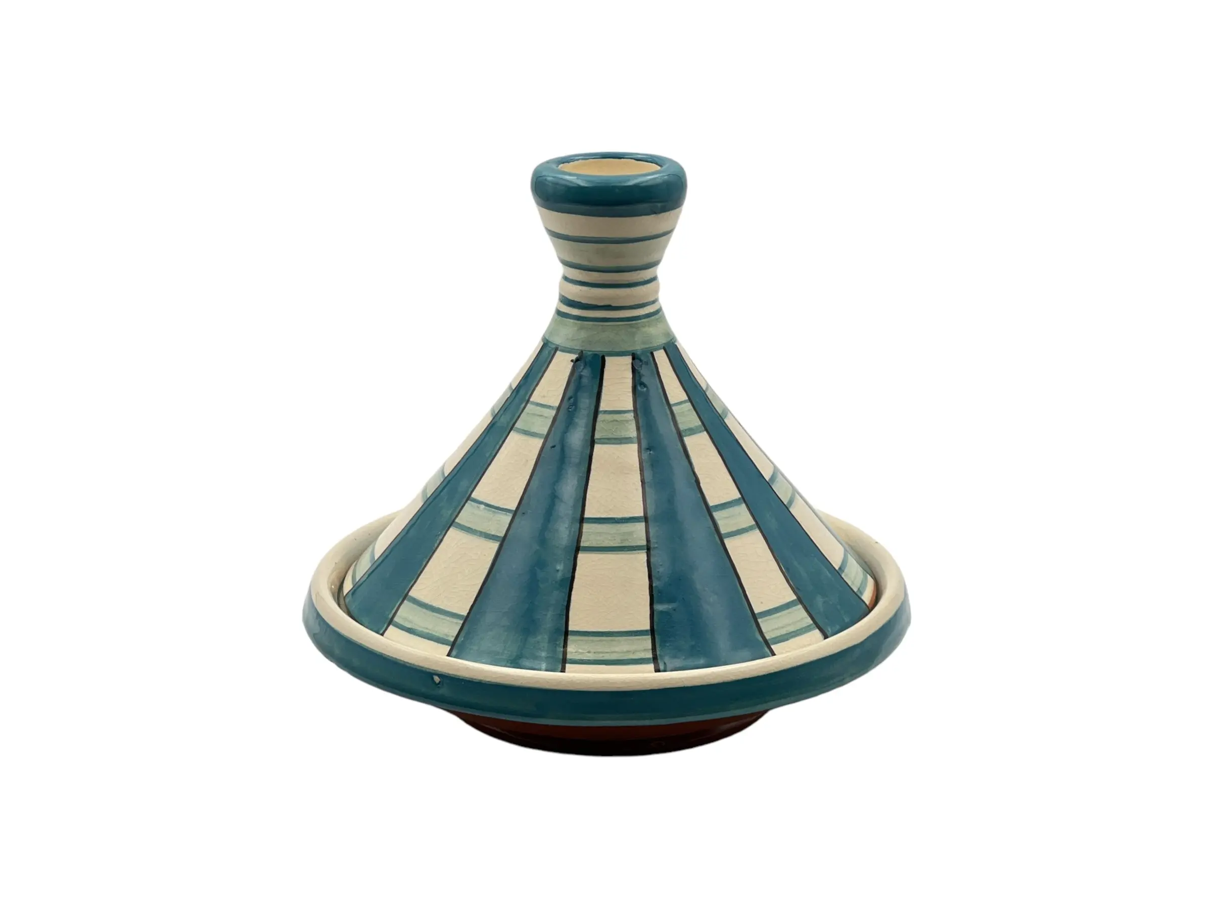 Sergi Beldi Tajine| Handcrafted Safi Clay Pottery – Natural Pigments & Traditional Moroccan Craftsmanship