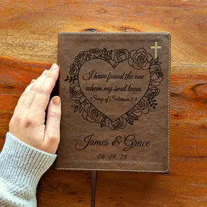 Personalized NIV Journal the Word Bible – Double Column Brown | Song of Solomon