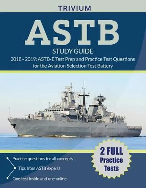 USED Book - ASTB Study Guide 2018-2019: ASTB-E Test Prep and Practice Test Questions for the Aviation Selection Test Battery by Astb Study Guide Team (Paperback) - english