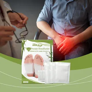 Men's Foot Care Patch - Natural Herbal Detox for Energy & Sleep Support |   Anti-Fatigue Foot Patch with Ginger & Saw Palmetto