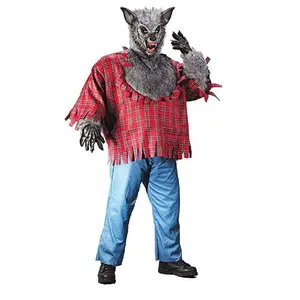 Werewolf Costume - Grey - Deluxe Costume - Adult - Plus 6' 2" 300 lbs