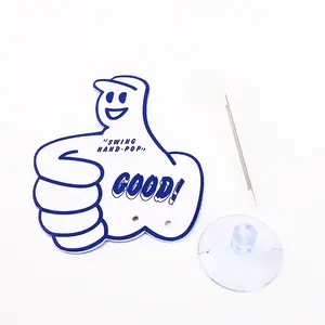 Japanese Style Waving Hand Air Freshener, Cute Swing Car Diffuser with Lemon Scent